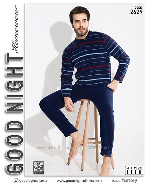 Флісові піжами для чоловіків