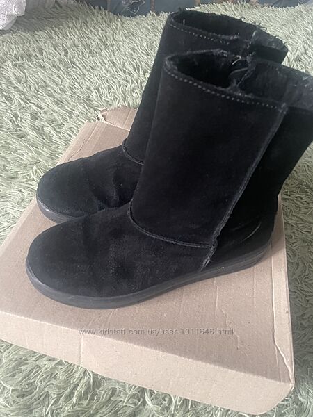 Зимові замшеві чоботи уггі Dino Vittorio 36р