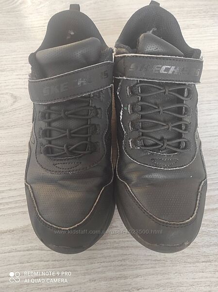 Чорні кросівки Skechers оригінал, розмір 36 