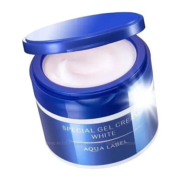 Shiseido Aqua Label Отбеливающии гель-крем против пигментации, 90 гр 