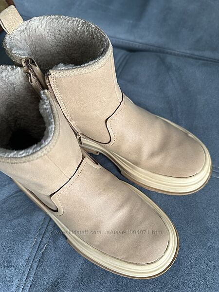 Зимние сапожки Zara