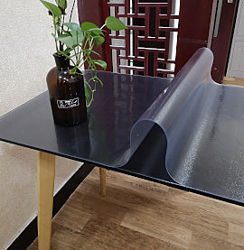 Рифленое мягкое стекло для защиты стекляных и глянцевых поверхностей мебели
