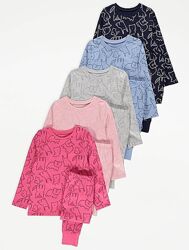 Пижамы для девочек на от 12м до 12лет - 20расцветок