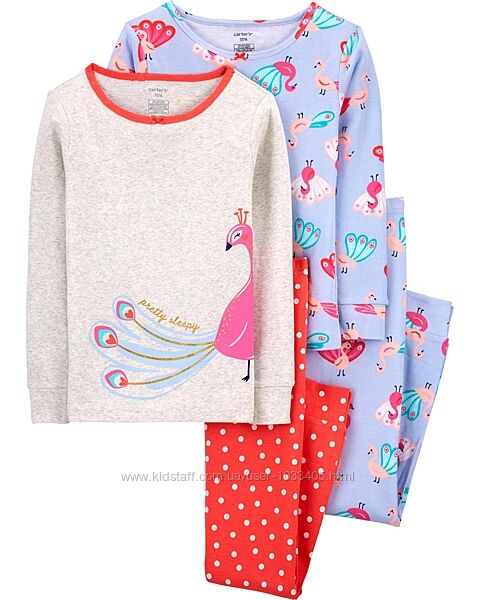 Пижамы на девочек от 1 до 9 лет - 25 расцветок