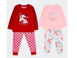 Флисовые, плюшевые пижамы от 18м до 12-13 лет  Dunnes - 10 расцветок