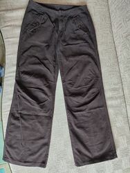 Вельветовые штаны EDC Esprit коричневые