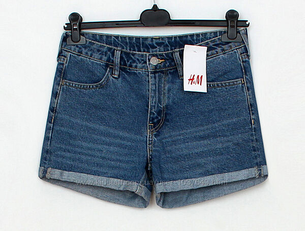 Женские джинсовые шорты h&m