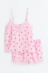 Женская пижама ночнушка майка шорты H&M разные цвета