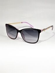Женские солнцезащитные очки Chopard черные с градиентом