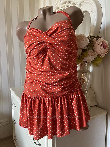 Matalan яркий купальник-платье, танкини, р.50