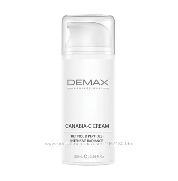 Контурный крем для лица DEMAX Canabia-C Cream Retinol & Peptides Intensive 