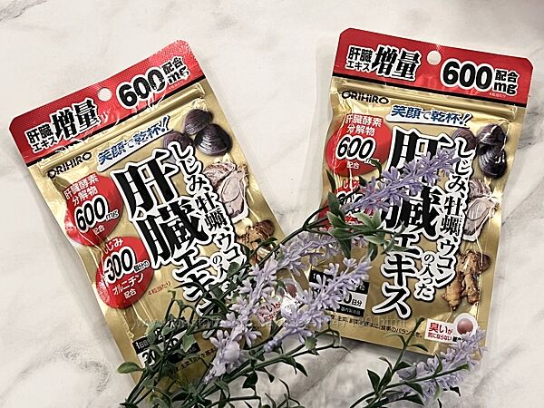 Orihiro Екстракт печінки, молюски шидзімі , екстракт устриць, куркума