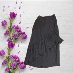 Нарядная красивая женская юбка черная 46-48 Финляндия 