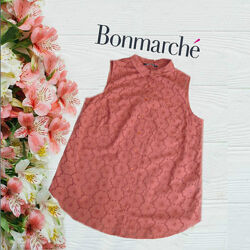 Bonmarche Красивая женская блузка прошва хлопок  52-54