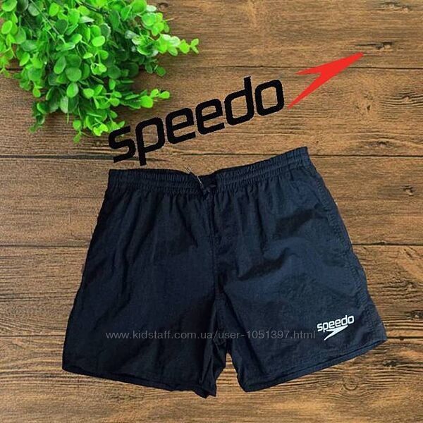 Speedo шорты мужские пляжные / повседневные с плавками черные М 