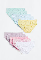 Трусики фірми h&m 5 шт на дівчинку ріст від 110 до 140 см