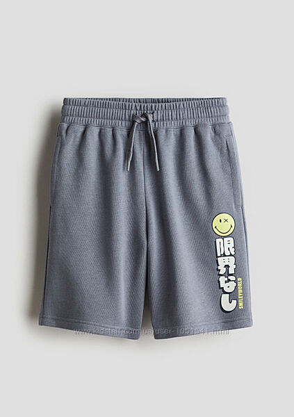 Шорти трикотажні сірі від h&m ріст 146 см 