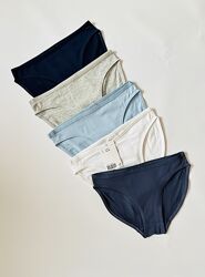 Трусики slips-brief від h&m ріст 134-140 на 8-10 років - 5 шт