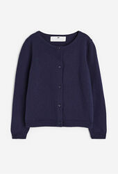 Кардиган синій від h&m ріст 110-116  см