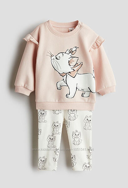 Комплект на байці котик mary від h&m ріст 98 і 104 см