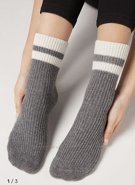 Високі гольфи, шкарпетки, носки з вовною та кашеміром Calzedonia