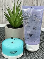 Набір доглядовий крем та гель для вмивання kiko smart hydrashot cream joyfu