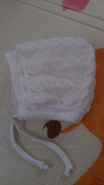 Тепла шапка для немовлят 