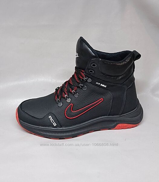 Зимові черевики 40 р Шкіра 