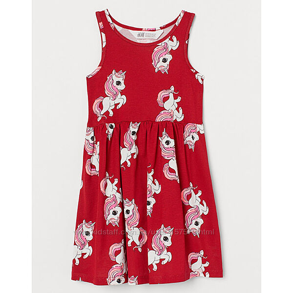 Дитяче плаття сарафан Єдинороги H&M на дівчинку 