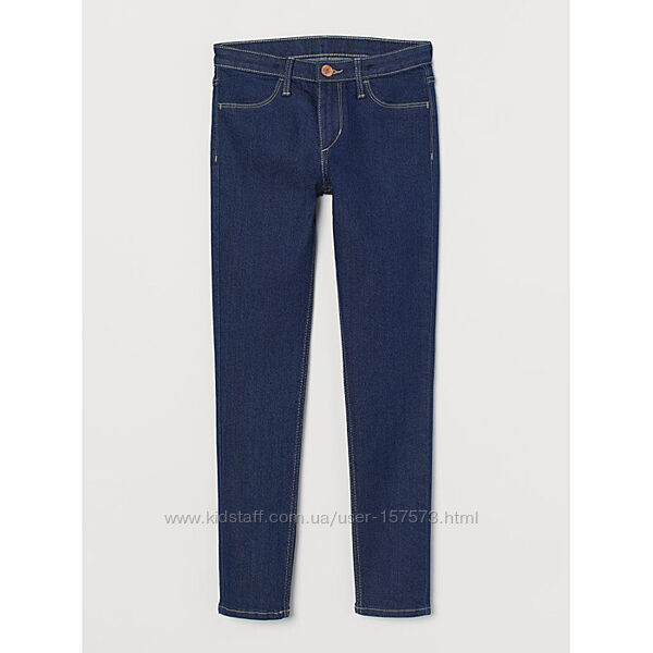 Дитячі однотонні джинси Skinny Fit H&M на дівчинку 31520