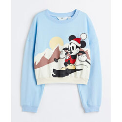 Дитячий джемпер світшот Mickey Mouse H&M на дівчинку підлітка 54001