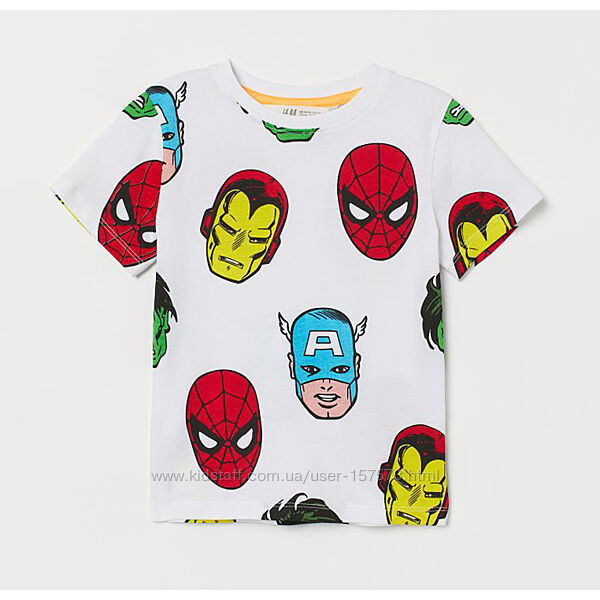 Дитяча футболка Marvel H&M для хлопчика 80322