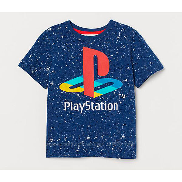 Дитяча футболка  PlayStation H&M на хлопчика 