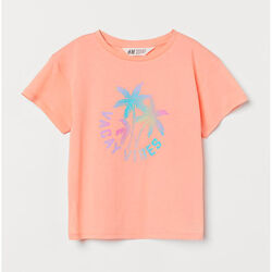 Дитяча футболка Vacay Vibes H&M для дівчинки 19001
