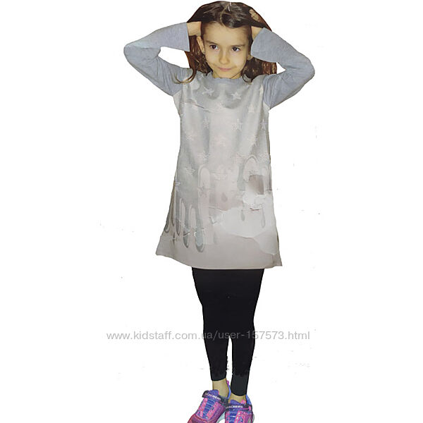 Дитяча сукня - туніка Краплі Feniks collection на дівчинку 11826