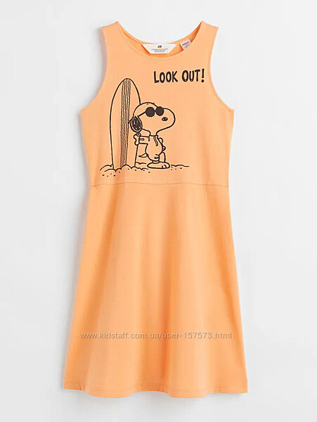 Дитячий сарафан плаття H&M на дівчинку підлітка - Yale, Snoopy
