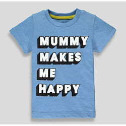 Дитяча футболка Matalan для хлопчика - Mummy, Daddy