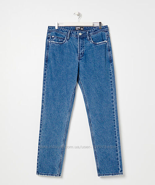 Чоловічі однотонні класичні джинси regular Sinsay 53395