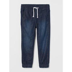 Дитячі джинсові штани джоггери H&M на хлопчика 63004