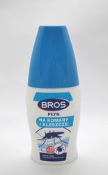BROS Рідина проти комарів та кліщів  50мл код 002