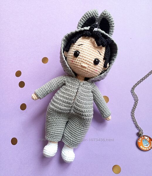 Stray kids Бан Чан лялька ручної роботи