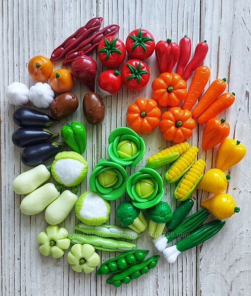 Набір мініатюрних овочів великий