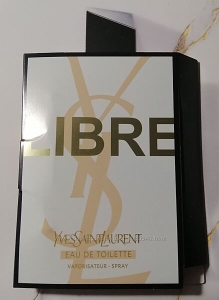 Libre Eau de Toilette Yves Saint Laurent 1,2 мл пробник