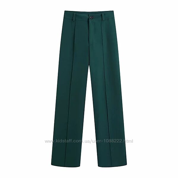 Брюки женские широкий Shein, трендовые штаны женские зеленые