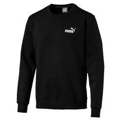 Кофта толстовка Puma Essentials Fleece Crew Sweat Оригинал свитшот Чёрный