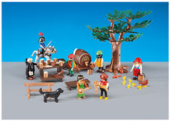 Playmobil 6464 Середньовіччя - Робін Гуд з грабіжниками. Лімітована серія