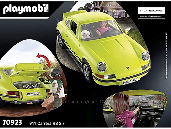 Playmobil 70923 Porsche 911 Carrera RS 2.7 Порше. Лімітований випуск