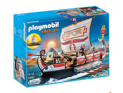 Playmobil 5390 Римська галера з вогняною стрілою. Серія Історія. Від 6 р