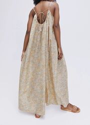 шикарный легкий коттоновый сарафан платье H&M