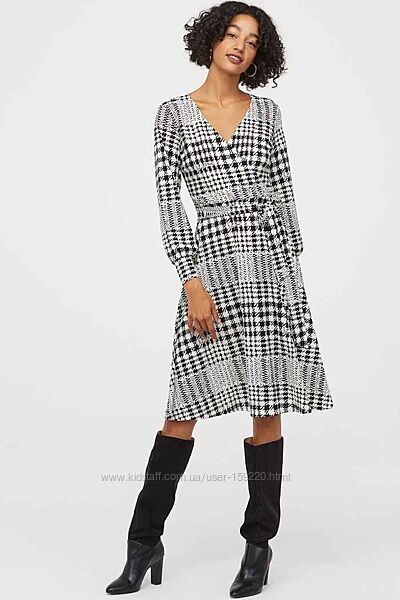 Стильное платье миди h&m 